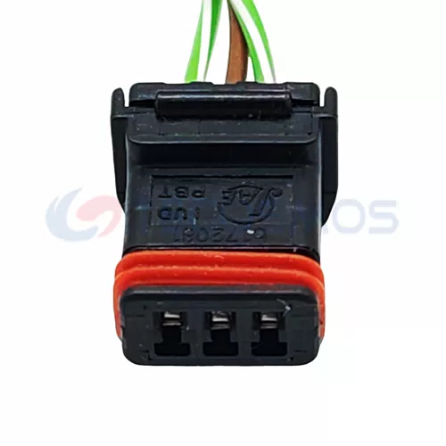 Auto Parts Right Turn signal Plug Wire Socket Connector for Volkswagen 3-pin Female 670-3141 - image 5